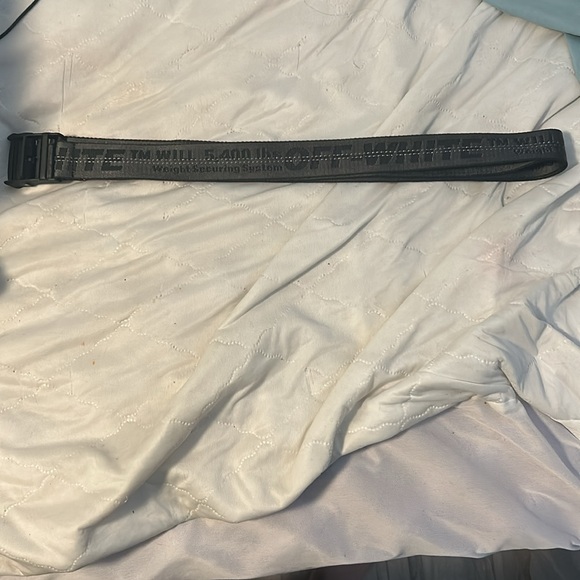 Black Off-White Industrial Belt - Picture 2 of 3
